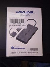 WAVLINK USB 3.0/USB C to DisplayPort/HDMI Adapter Dual WL-UG7602HC picture