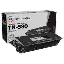 LD Compatible Brother TN580 High Yield Black Toner Cartridge picture