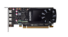 Gaming NVIDIA Quadro P1000 4GB GDDR5 GPU Low Profile Bracket 4x MINI Displayport picture