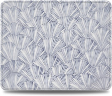 Blue and White Vintage Floral Mouse Pad, Cottagecore Mousepads picture