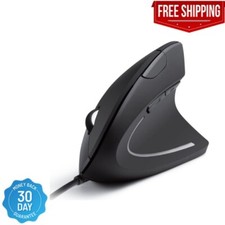 Anker Ergonomic Optical Vertical Mouse 1000/1600 DPI 5 Key Gaming Mice|USB Wired picture