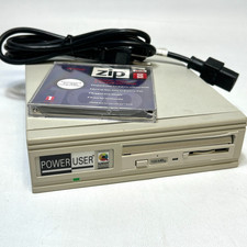 SyQuest SQ105 PowerUser 105MB External SCSI Hard Drive For Parts (NO POWER) picture