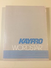 Vintage 1983 KAYPRO WORDSTAR Software Manual (NO DISK) picture