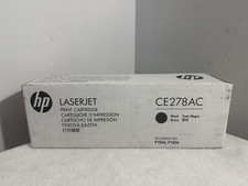 New Genuine HP 78A Black Toner Cartridge CE278AC for P1566, P1606 Factory Sealed picture