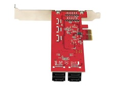 StarTechcom PCIe Sata Controller Card 10 Port 3 10P6G PCIE SATA CARD picture