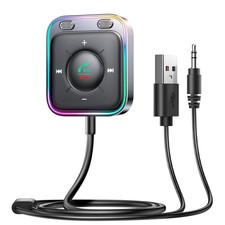 JOYROOM Bluetooth 6.0 AUX Car Adapter, Dual Mics Noise Cancellation, Plug-and... picture