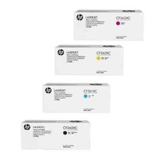 New Genuine HP 508X High Yield Print Cartridge SET CF360XC,CF361XC,CF362XC,CF363 picture