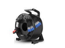Armored Fiber Optic Cable LC to LC 8 Strands Single Mode with Fiber Reel picture