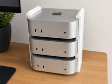 Modular M4 M5P M6 Mac Mini Stack Mount Holder 2-4 Tier Desktop Organizer Stand picture