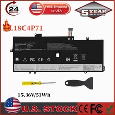 LOT Battery L18C4P71 L18L4P71 L18M4P72 For Lenovo ThinkPad X1 Carbon 2019 2020 picture