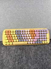 UBOTIE Portable Bluetooth Colorful Computer Keyboards, Wireless Compact Gamer picture