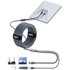 16.4FT/5M USB-C DC to RJ45 Ethernet Power Cable for Starlink Mini Waterproof picture