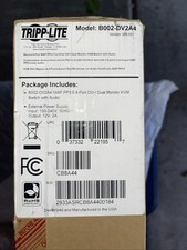 Tripp Lite B002-DV2A4 KVM Switch 4-Port DisplayPort Dual Monitor picture