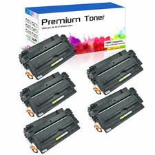 5PK Black CF214A 14A Toner for HP LaserJet Enterprise 700 M712dn M712n MFP M725f picture