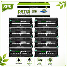 8PK DR730 Drum Unit Fits for Brother HL-L2310D L2370DN HL-L2375DW XL HL-L2390DW picture