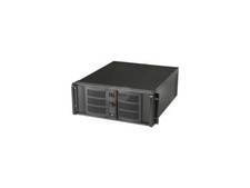 iStarUSA D-400 Black Aluminum / Steel 4U Rackmount Compact Stylish Chassis - Bla picture