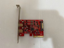 [Used] StarTech 2-Port PCIe Card PEXUSB312C Management Number ci349 picture