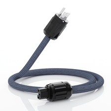 HiFi Audio AC Power Cable, Power Cord with 3-Prong US Version Rhodium Plated ... picture