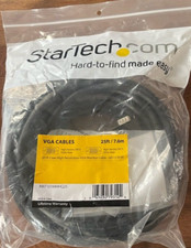 Startech.com  25ft VGA Monitor Cable Coax High Resolution HD15 MXT101MMHQ25 NEW picture