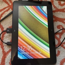 Dell Latitude 10 St2 Tablet With Targus Keyboard Case Needs Battery A picture