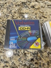 Lot Of 10 Verbatim Data Life Plus CD-R 74 Min/650 MB Recordable Discs Sealed picture