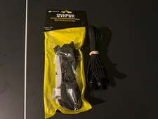 NEW Corsair 12VHPWR PCIe 5.0 GPU Cable 12+4 Pin 650mm Black w/ AS IS Spare Cable picture