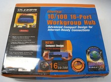 LINKSYS EFAH16W EtherFast 10/100 16-Port Workgroup Hub Internet Ready NEW F152 picture