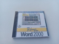 Professor Teaches Word 2000 Software Cd-rom PC Windows picture