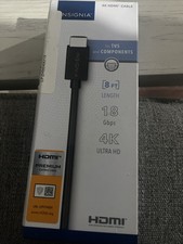 Insignia- 8' 4K Ultra HD HDMI Cable - Black picture