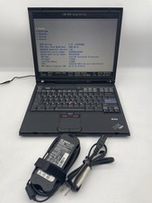 🔥🔥🔥 Lenovo IBM Thinkpad T43 2687-D3U  14'' Laptop Intel Pentium 60GB HDD picture