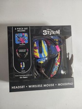 NEW DISNEY LILO & STITCH Headset / Wireless Mouse / Mousepad- NIB picture