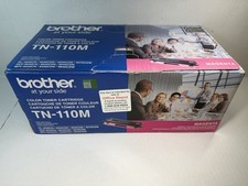 Genuine Brother TN-110M Magenta Toner Cartridge OEM New Color Laser Printer picture