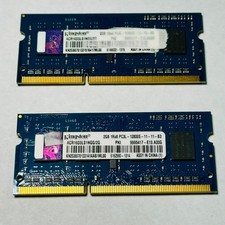2x 2GB Kingston DDR3L PC3L-12800S Laptop RAM SODIMM 1600MHz Memory picture