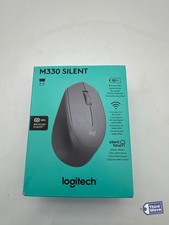 Logitech M330 Silent Wireless Mouse 2.4GHz USB Optical Grey 910-004908 picture
