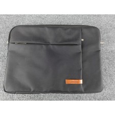 Lacdo Laptop Sleeve Unisex 15.5 Inch Black Excellent Padded Water Resistant Case picture