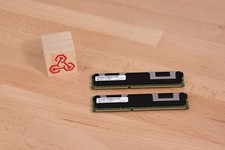Micron 2x8GB 2RX4 1333mhz MT36KSZF1G72PZ-1G4D1AF Lot of 2 picture