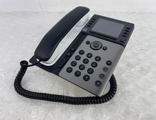 Poly Edge E350 IP VoIP Desk Phone Wi-Fi Bluetooth PoE 8-Line 3.5” Color picture