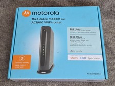 Motorola MG7550 16x4 DOCSIS 3.0 Cable Modem plus AC1900 Wi-Fi Router picture