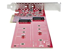 StarTechcom Dual M 2 PCIe Adapter Card x8/x16 to AHCI o DUAL-M2-PCIE-CARD-B picture