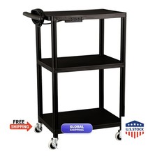 Norwood NOR-OUG1042-SO Mobile Utility AV Cart - Black picture