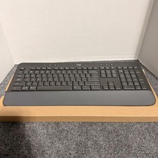 Logitech Signature K650 Wireless Bluetooth Keyboard USB Receiver Gray PC Mac picture