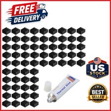 VRM Cooling Heatsink Kit 100pcs 9mm with Thermal Conductive Adhesive picture