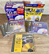 Memorex CD-R Blank Disc Lot High Capacity Platinum Picture CD 700MB NOS Mixed picture