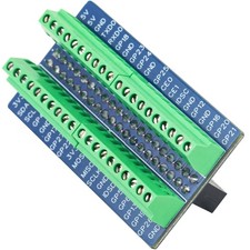 RPi Pi IO GPIO Terminal Blocks Breakout Board 40Pin 2.54mm Mini Expansion 5 4B picture