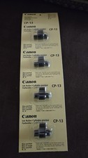 New Sealed  4 Packs Original  Canon CP13  Blue & Red Ink Roller picture