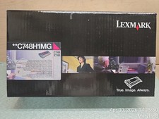 Genuine Lexmark C748H1MG MAGENTA TONER High Yield Return. Never Opened. Sealed picture