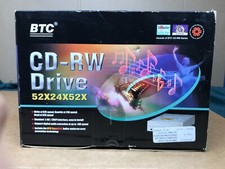 Vintage BTC CD-RW Drive 52X24X52X MTK Superlink picture