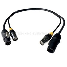 PowerCon Black True1 Ethercon 3*2.5MM^2 Plus Cat5e FTP Combi Combo Hybrid Cable picture