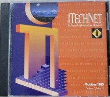 Vintage - Microsoft TechNet, Technical Information Network October 1995 2 CDs picture
