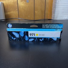 GENUINE HP 971 Ink Cartridge Yellow (CN624AM) EXP 11/2020 picture